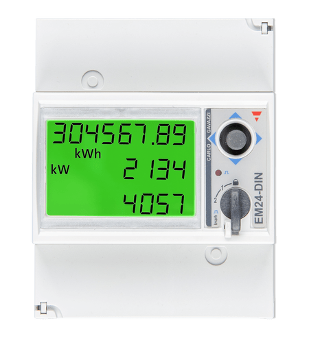 Victron Energy Meter EM24 3 Phase - Max 65A/Phase with Ethernet   REL200200100