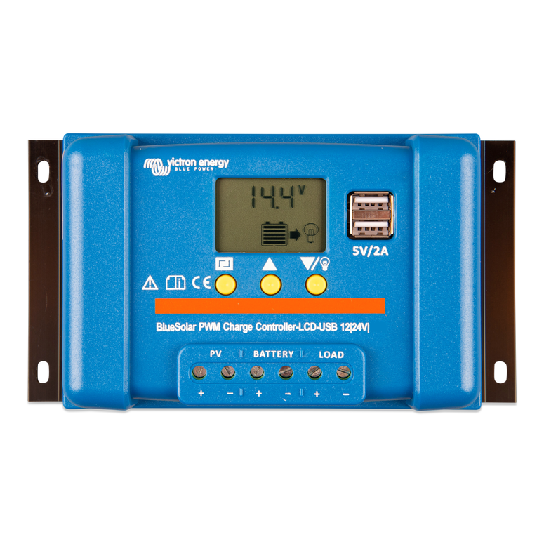 Victron Energy BlueSolar PWM-LCD & USB 12/24V-20A   SCC010020050