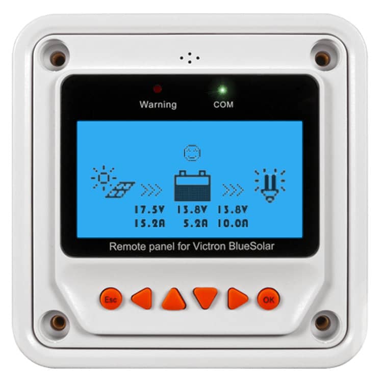 Victron Energy Remote panel for BlueSolar PWM-Pro Charge Controller   SCC900300000