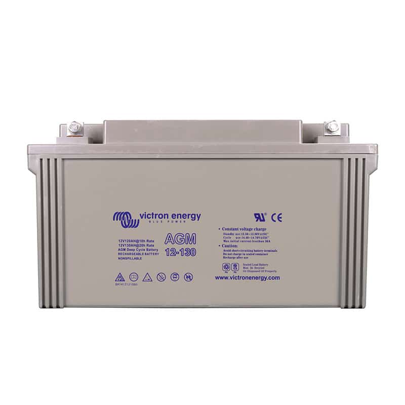 Victron Energy AGM Deep Cycle Battery 12V/130Ah   BAT412121084