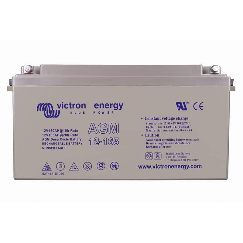 Victron Energy AGM Deep Cycle Battery 12V/165Ah   BAT412151084