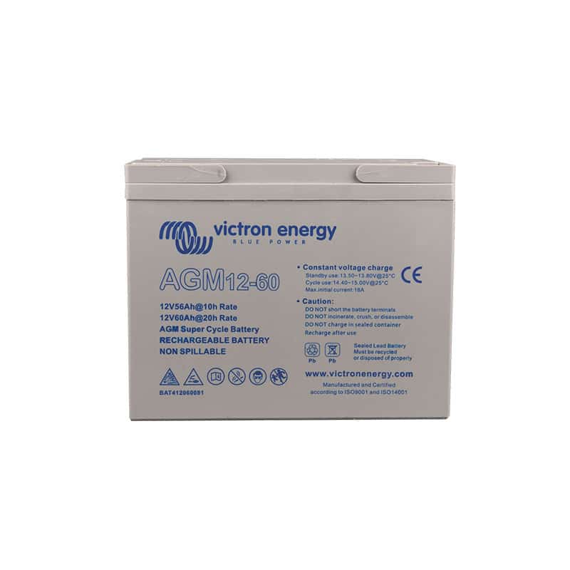 Victron 12V/60Ah AGM Super Cycle Batt.(M5) BAT412060081