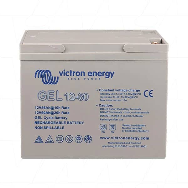 Victron Energy Gel Deep Cycle Battery 12V/60Ah   BAT412550104