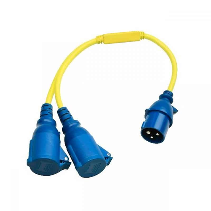 Victron Energy Splitter Cord 16A/250V-CEE plug/2xCEE Coupling   SHP307700240
