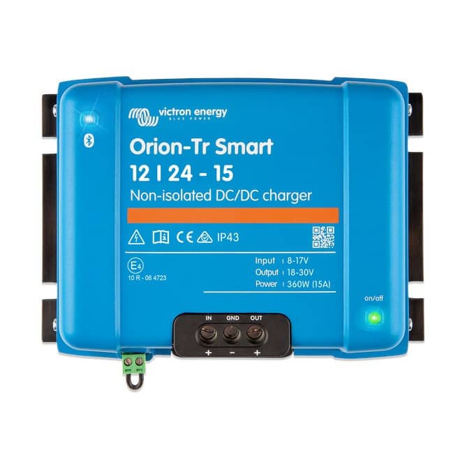 Victron Orion-Tr Smart DC-DC charger 12/24-15A (360W) Non-isolated - ORI122436140