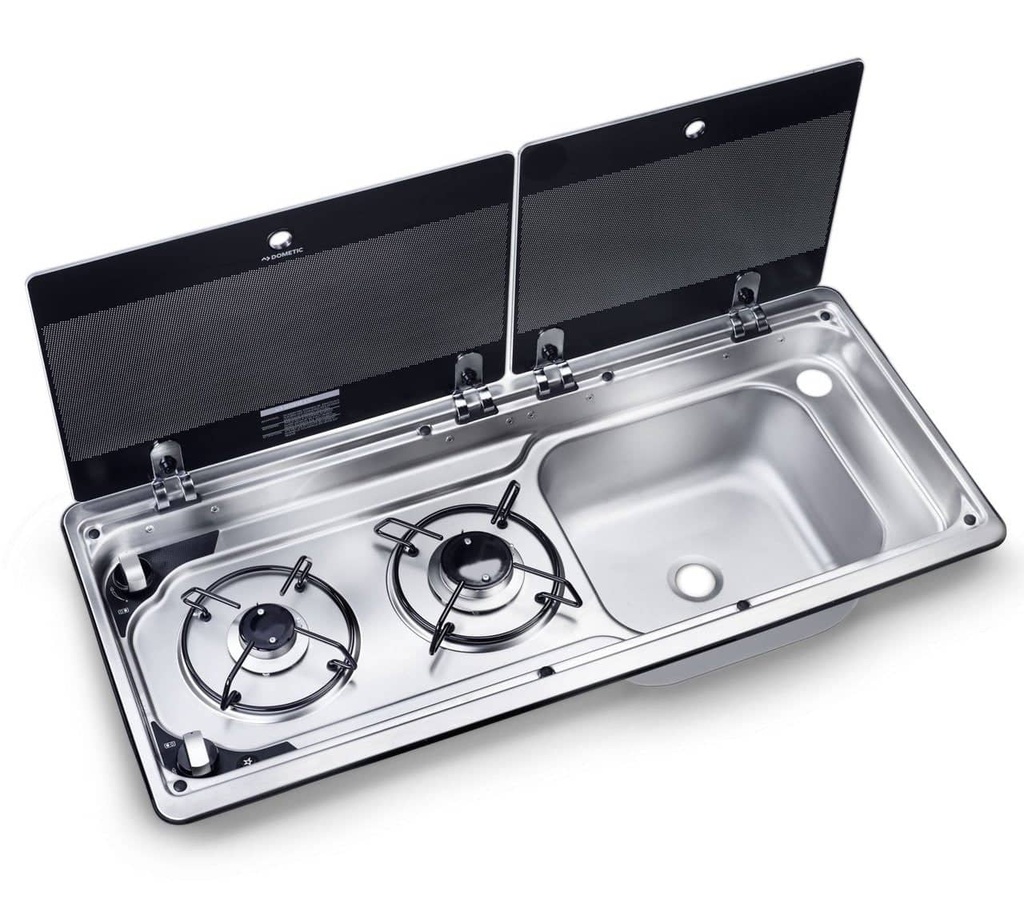 Dometic SMEV 9722 Combi R/H Sink + 2 Lids - MO9722