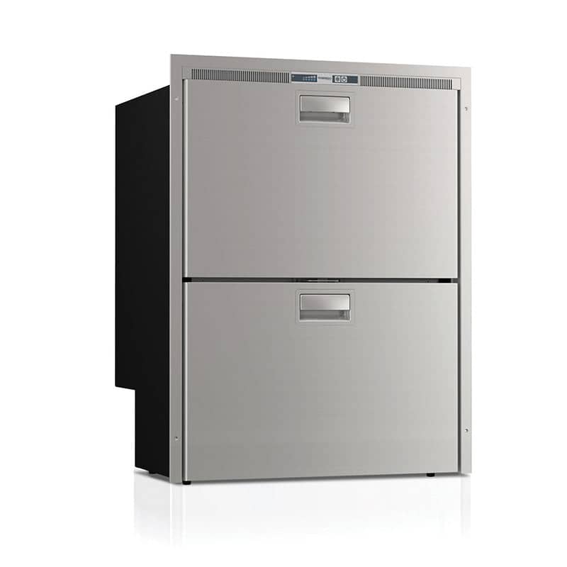 144L S/S Double Drawer Fridge with Sea Lock Catch & Flush Frame DW180 RFX  VFDW180.2RFXPFTOCX