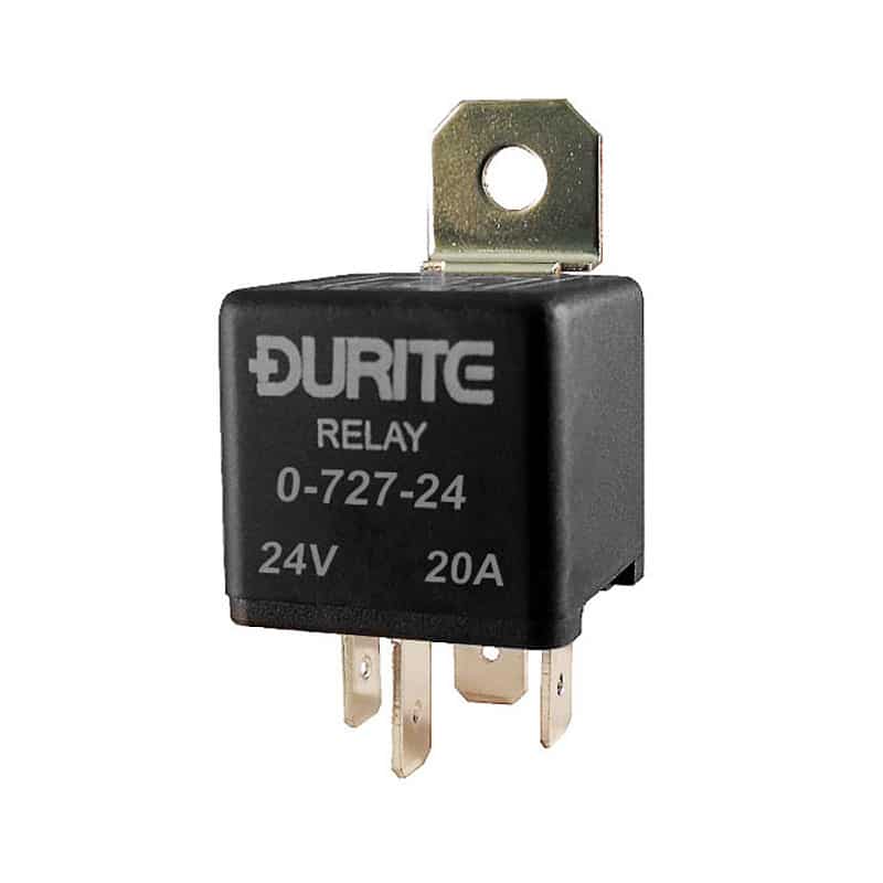 Mini Make/Break Relay 24V 20A    0-727-24