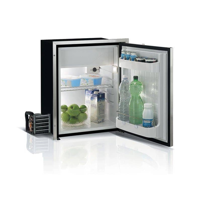 75L Grey Fridge with Ice Box 12/24V Air Lock C75  VFC75LSIAL