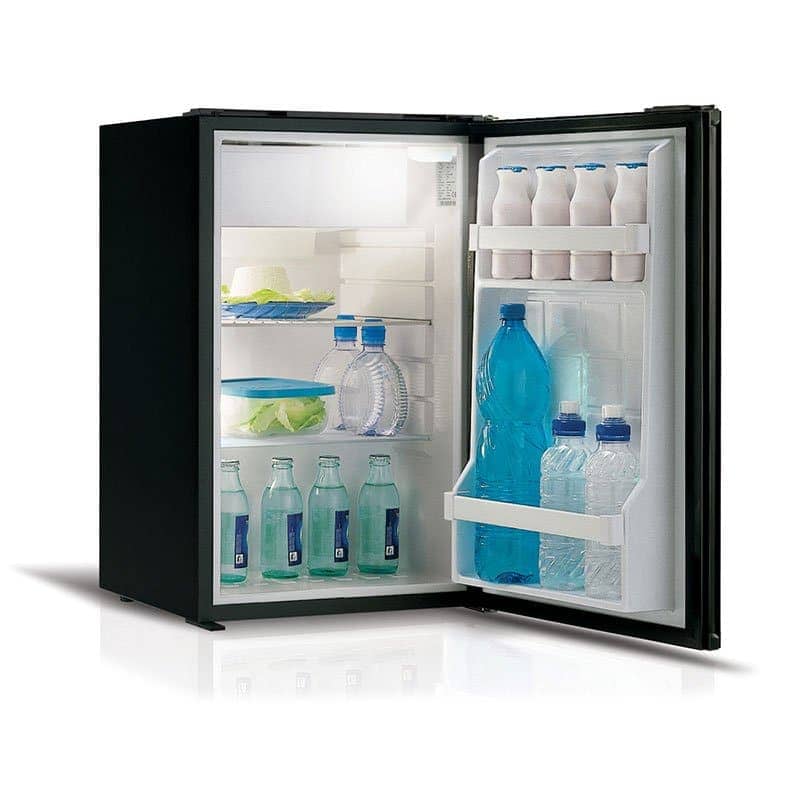 50L Black Fridge with Ice Box 12/24V Air Lock C50i  VFC50IBLALDX