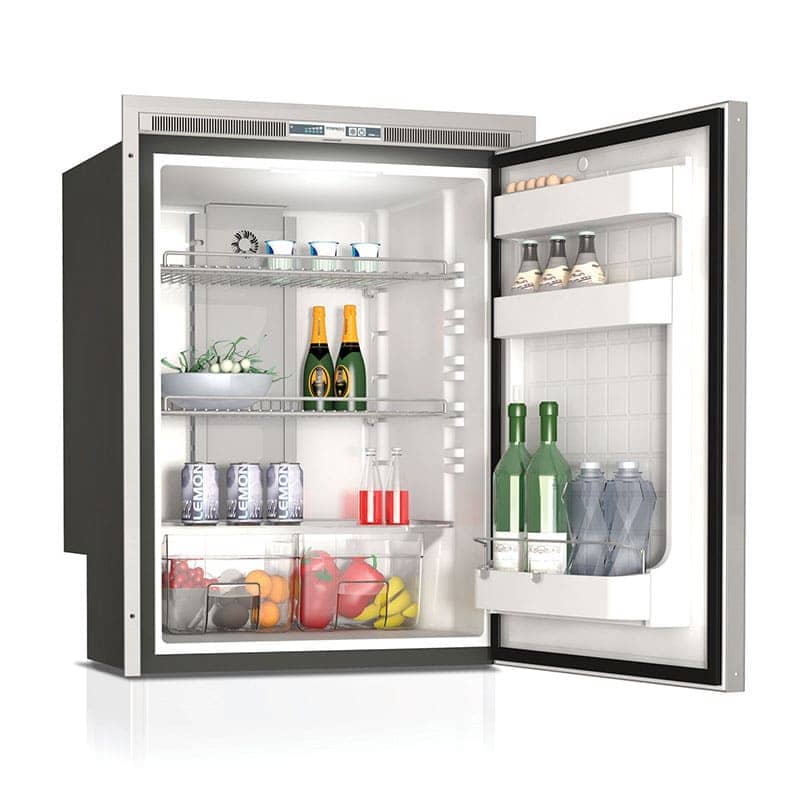 157L S/S Fridge 12/24V with Sea Lock Catch C180  VFC180IXPFTOCX2