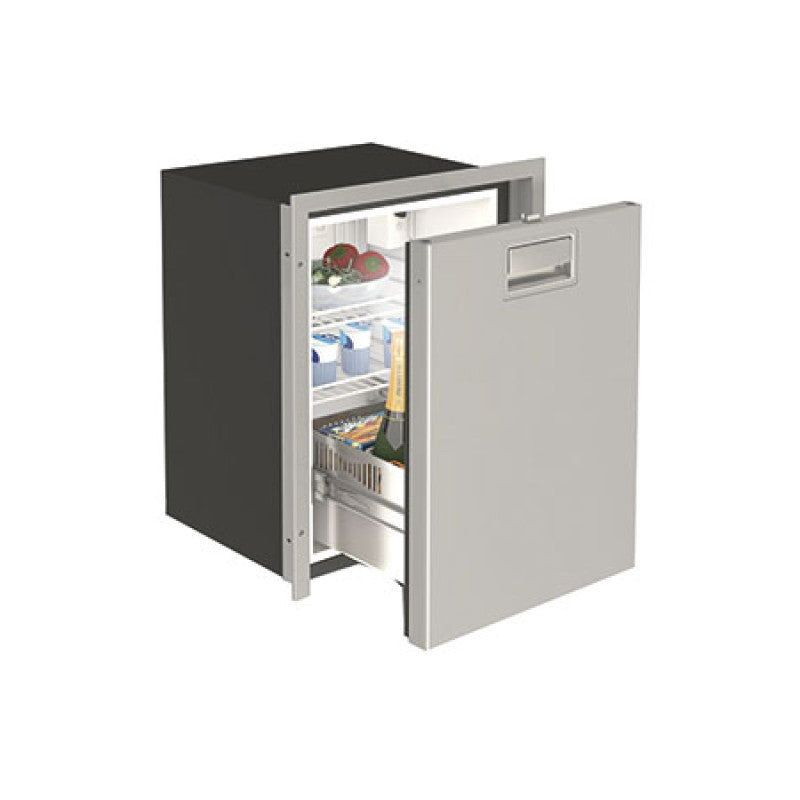 75L Grey Single Drawer Fridge 12/24V with Ice Box DW75  VFDW75LRFSIAL