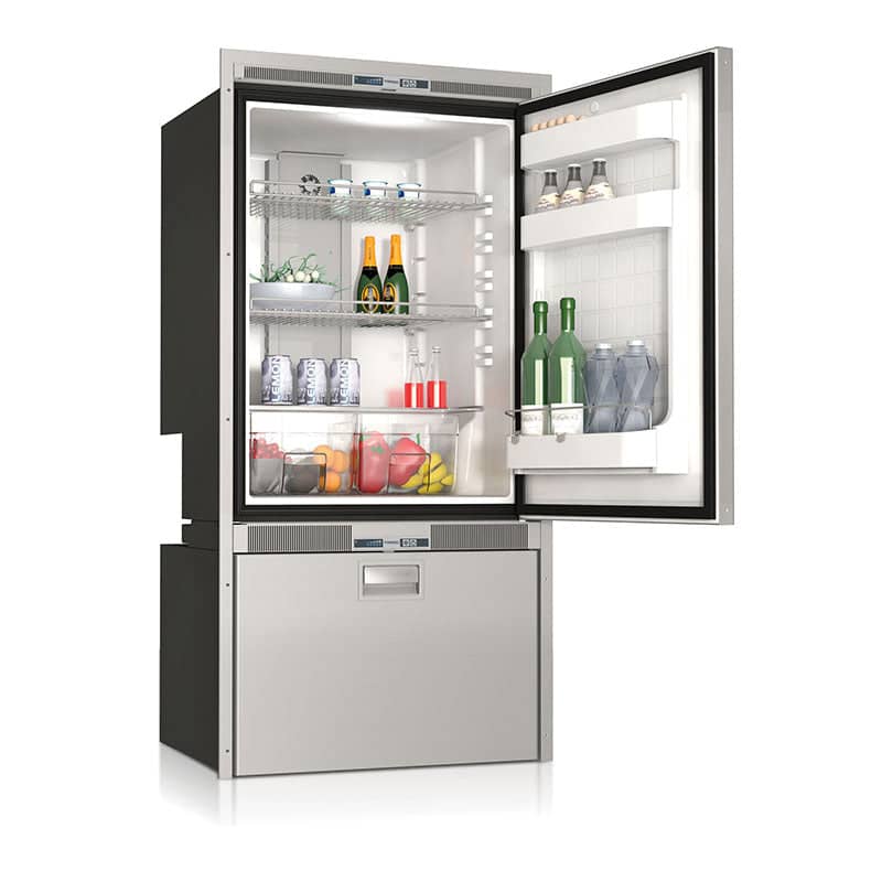 Vitrifrigo - 232L S/S Larder Fridge with Freezer Drawer DW250 BTX