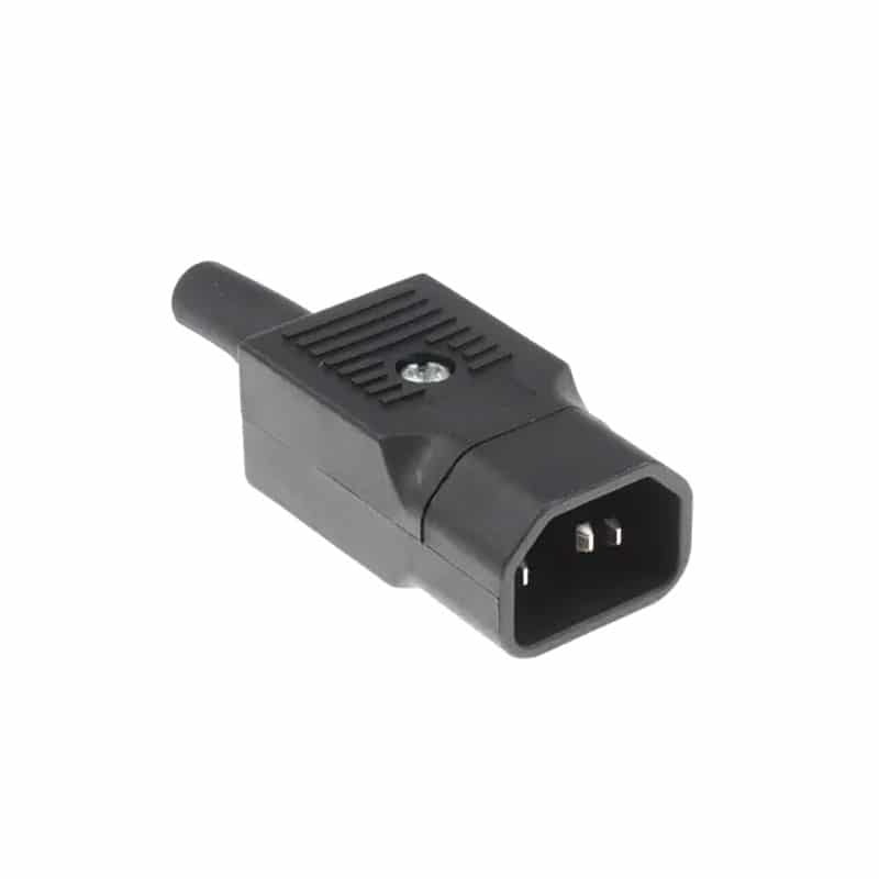 Bulgin C14 Cable Mount IEC Connector Male 10A 250 V   449-922