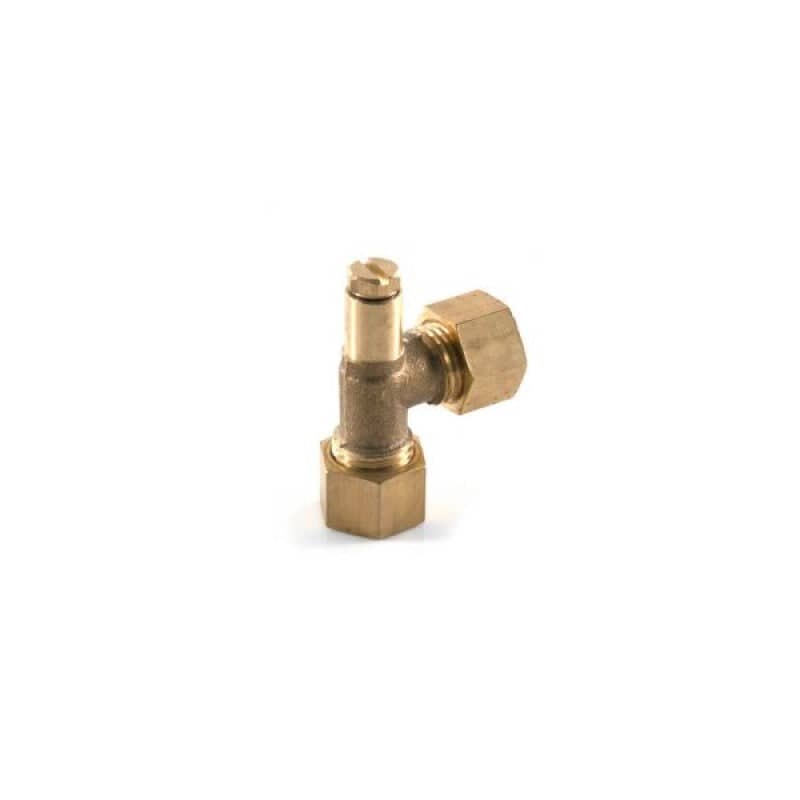 Test Point Elbow 8mm Compression Brass    8063