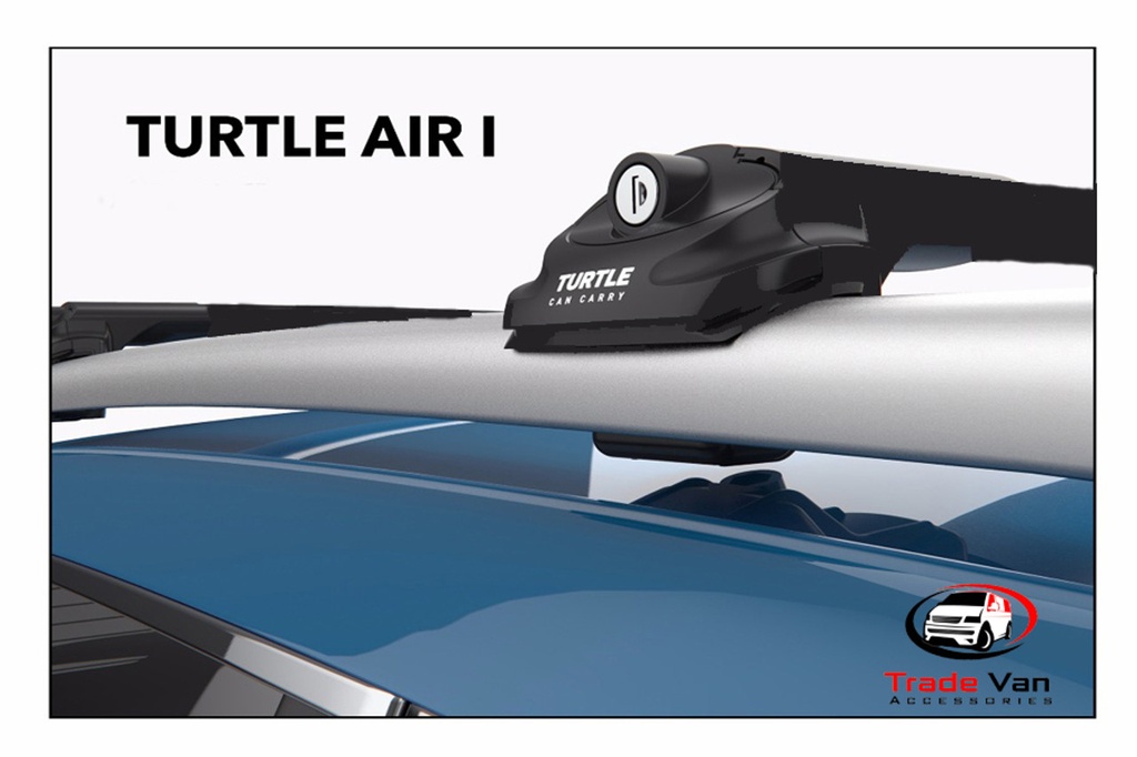 Air 1 Cross Bars Lockable Roof Rack ( Black )