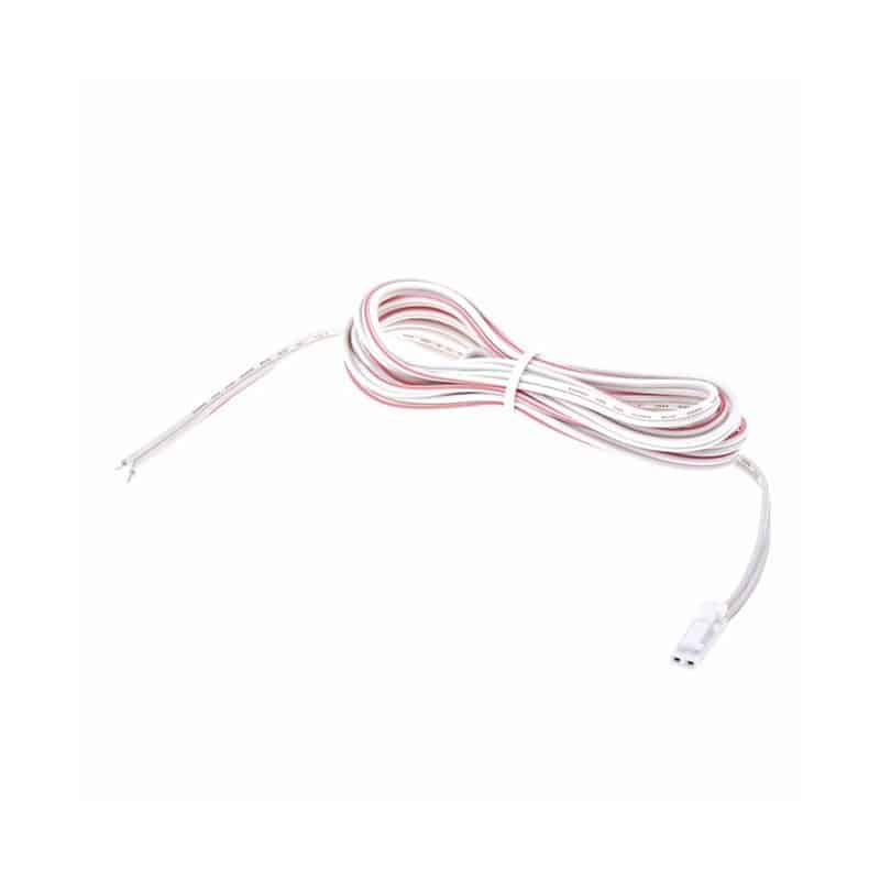 2m cable with MINI plug White   OKSZ-2M-2X0,22-WT-BI