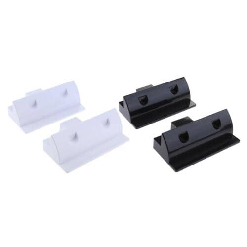 Black ABS Panel Brackets Corner Side & Cable