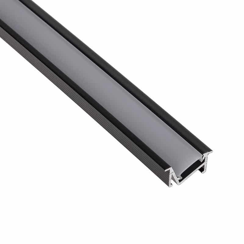 LED profile ZENOLINE 2m Black Opal    PROFIL-ZENOLINE-OP-2M-C