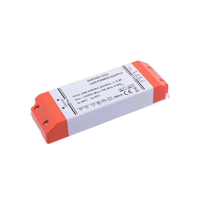 LED Premium Slim Driver 12v 216W    TRA-S-216W-T-01