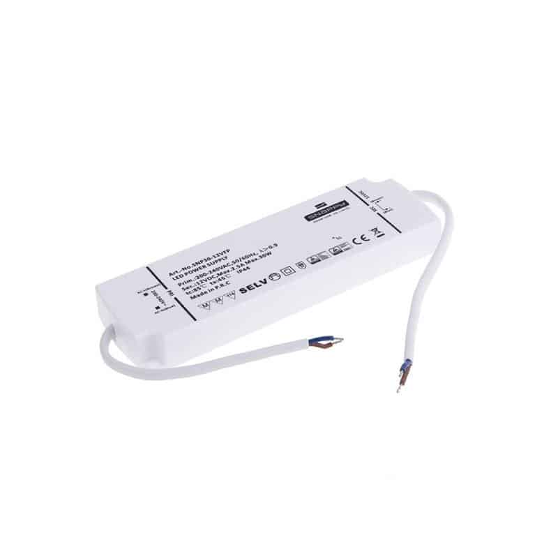 LED Premium Slim Driver IP44 12v 30W    TRA-S-IP44-30W-T-01