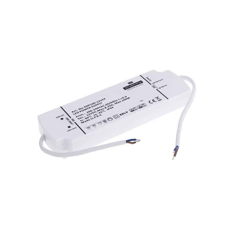 LED Premium Slim Driver IP44 12v 100W    TRA-S-IP44-100W-T-01