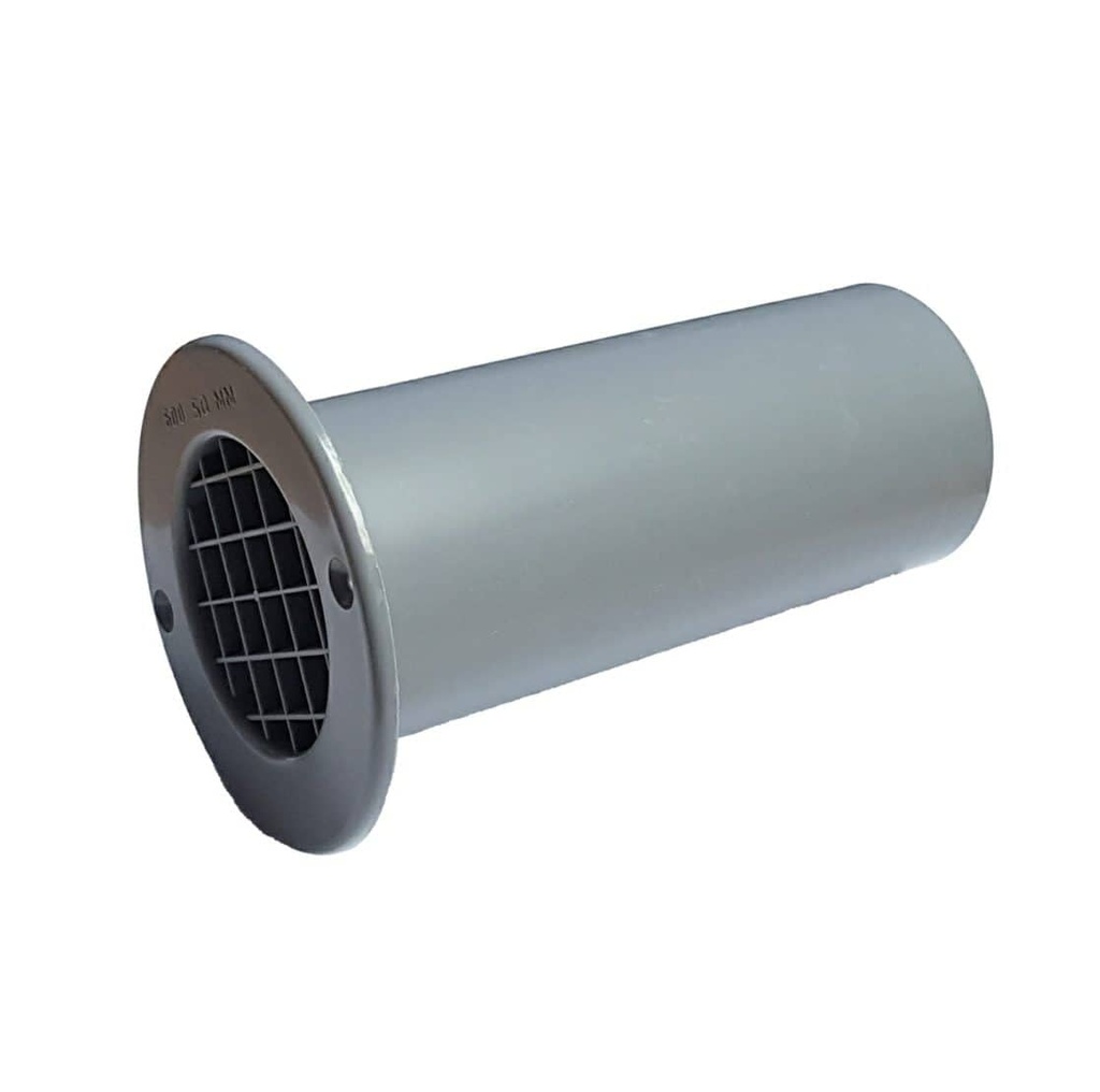 Gas Drop Vent 75 x 130mm MID GREY    60150