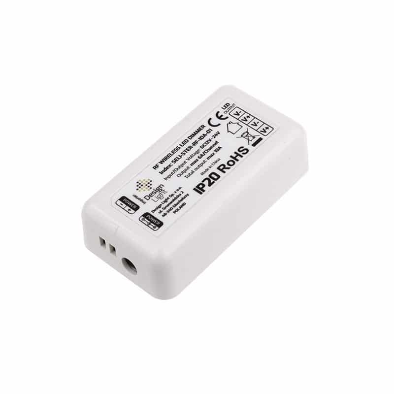 SELI controller MONO RF 2.4GHZ 12VDC 10A    SELI-STER-RF-10A-01
