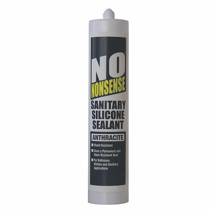 No Nonsense Sanitary Silicone Anthracite ( 310ml )   9881H