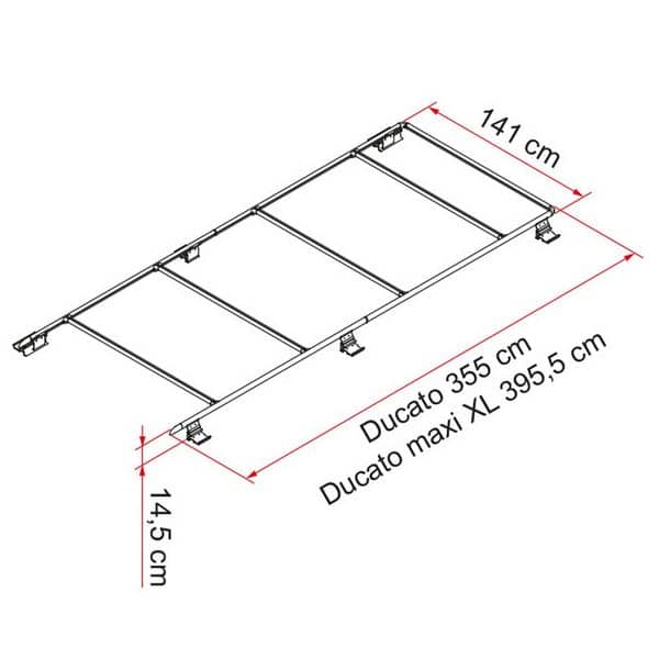 Ducato Roof Rail    27943