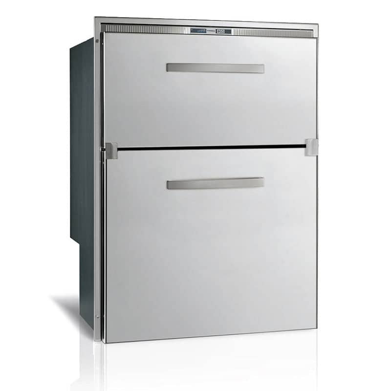 Vitrifrigo - 182L S/S Double Drawer Fridge & Freezer DW210 DTX