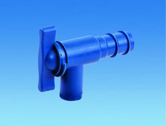 Blue 28mm Drainage Tap - Food Safe    88752B