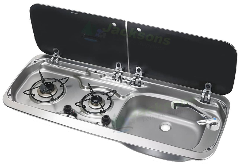 SMEV 9222 Combi R/H Sink/2 Burner    JC3208