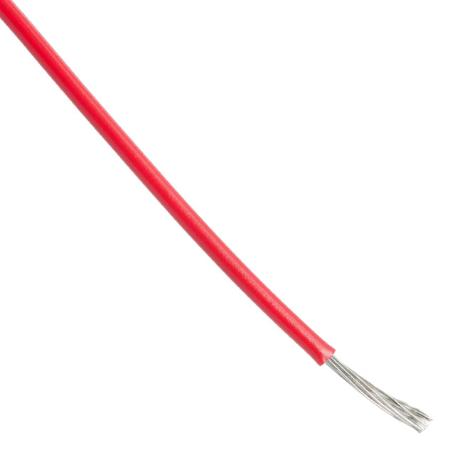 25mm Red - Single Core Automotive High Temp Thinwall Cable   CSW5TW-50R