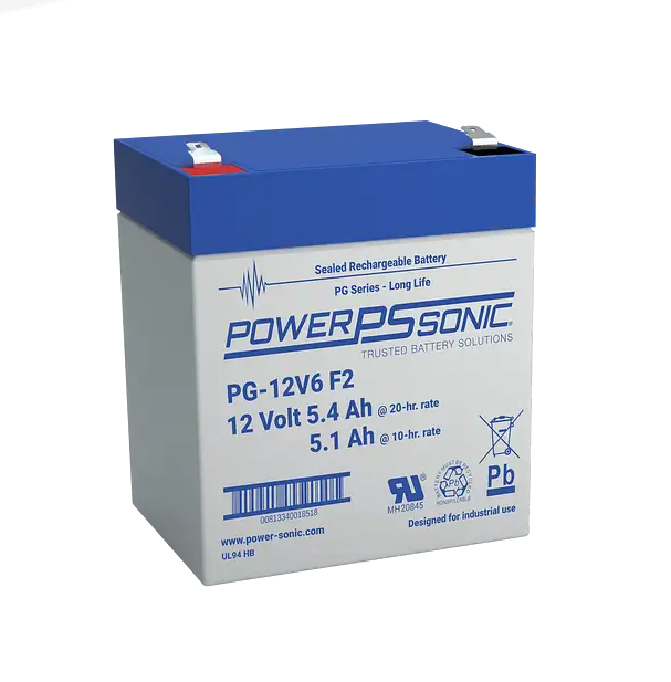 Power Sonic Cyclic PG-12V6 F2 12V 5.4AH    P1200603809010