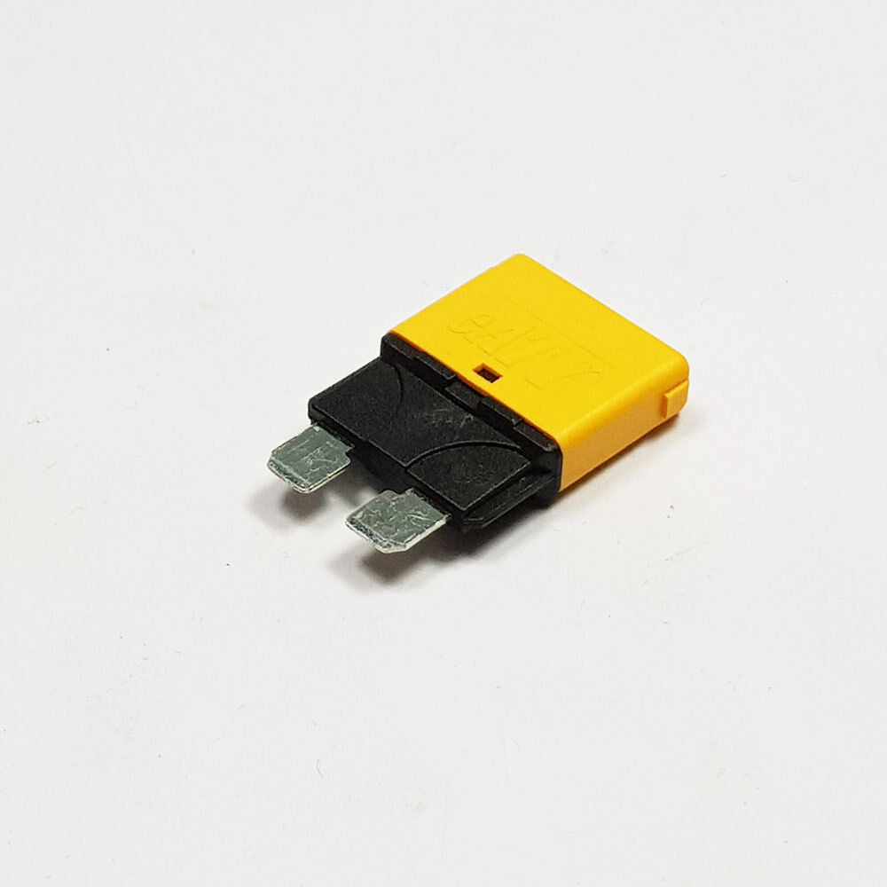 Circuit Breaker STD Blade Fuses ( auto reset ) 20A Yellow ( Single )   FU37-20