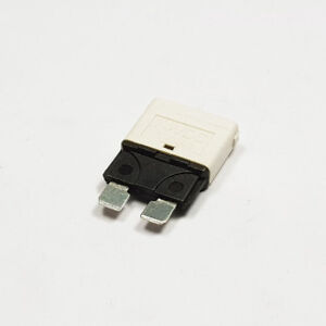 Circuit Breaker STD Blade Fuses ( auto reset ) 25A White/Clear ( Single )   FU37-25