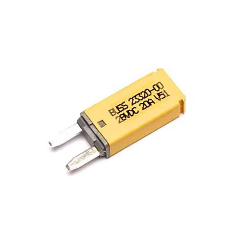 Circuit Breaker Mini Blade Fuses ( Auto reset ) 20A Yellow ( Single )   FU48-20