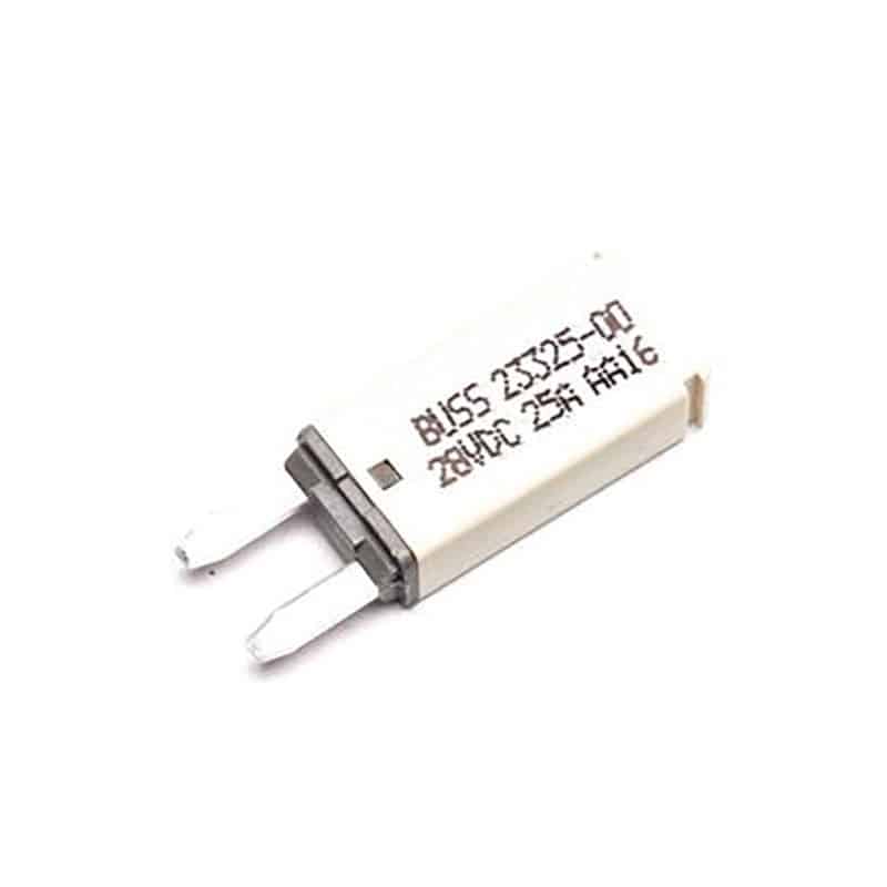 Circuit Breaker Mini Blade Fuses ( Auto reset ) 25A White/Clear ( Single )   FU48-25