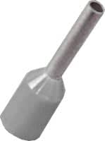 Cord End 4.0mm Grey French T-Range Single Unit   CE4.0B