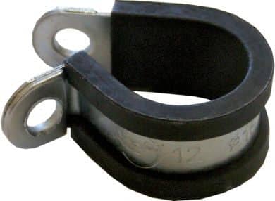 Rubber Lined P-Clip 35mm Single Unit   PC35