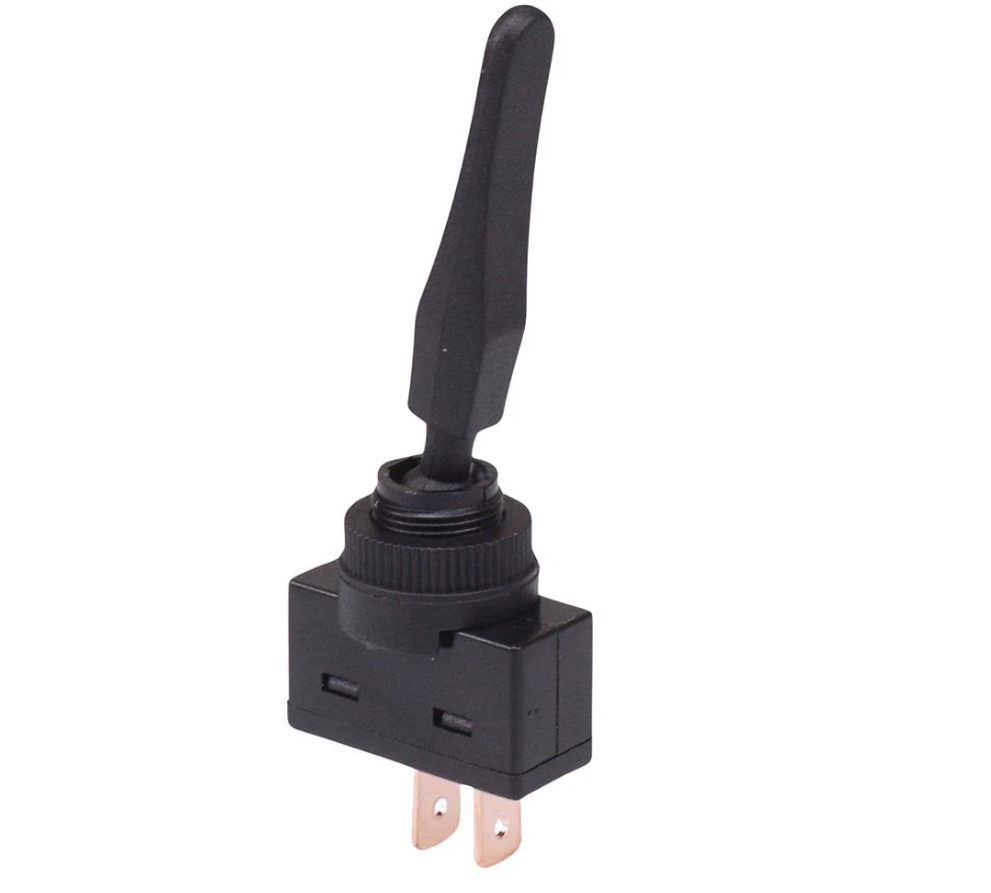 Black Toggle Switch 20A ( Single )    SH3