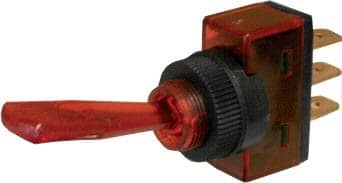 Red Toggle Switch 20A  -  SH4