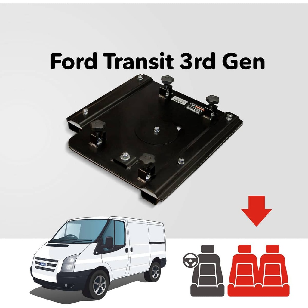 Transit Custom - Double Passenger Swivel Seat (RHD)