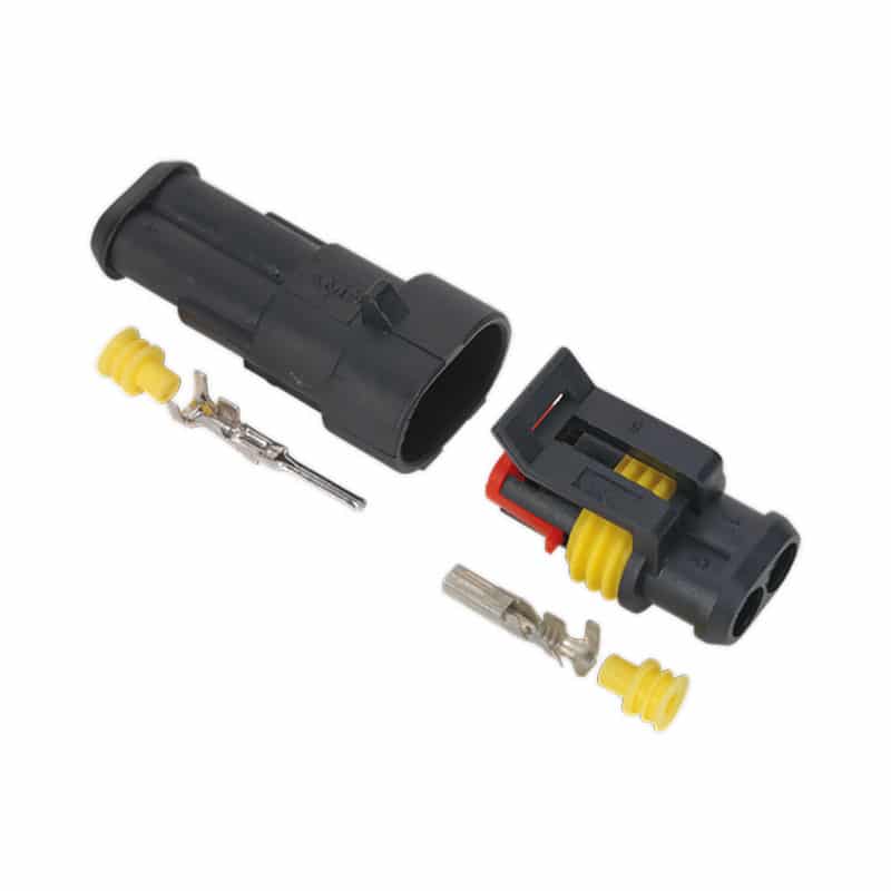 Superseal 2 Way M/F Connector ( Pair )    SSC2MF