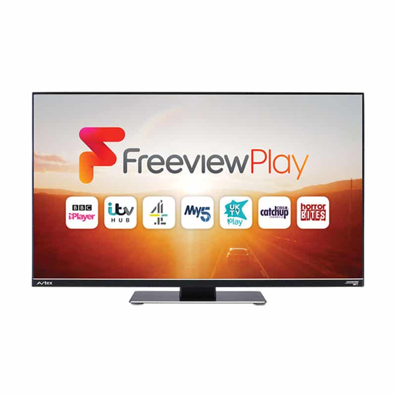 19.5" WiFi Connected Full HD TV with Freeview Play & Satellite Decoder