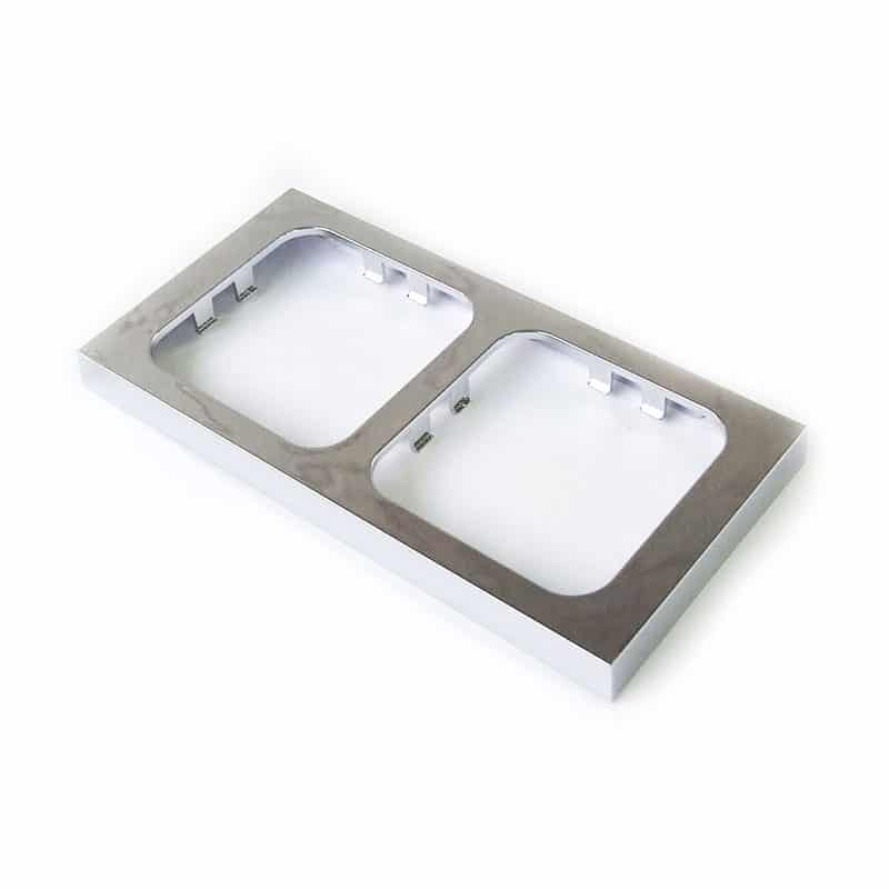 C-Line CG Range 2 Way High Gloss Faceplate Chrome   PO322