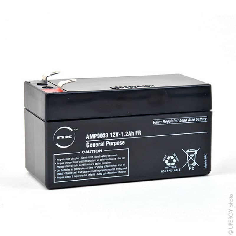 NX SLA Battery S 12V-1.2FR    AMP9033-1