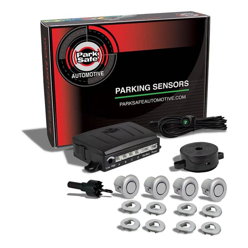 Front Parking Sensor Kit with Buzzer Silver PS546SBUZZ