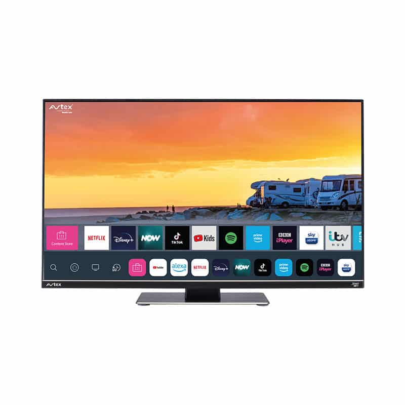 Avtex - 21.5” Smart Full HD TV with Netflix Amazon Prime- Freesat HD Satellite Decoder   AV215TS